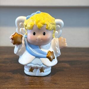 Fisher Price Little People Angel Nativity Replacement Gold Figure 2008 Toy #2